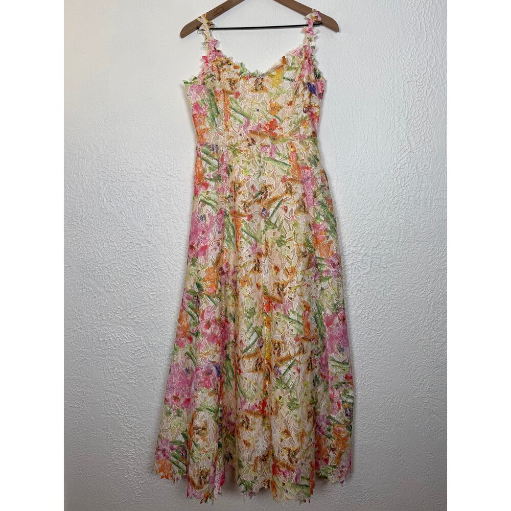 Catchall Boswell Floral Embroider Midi Dress NWT Size Large - Picture 2 of 6